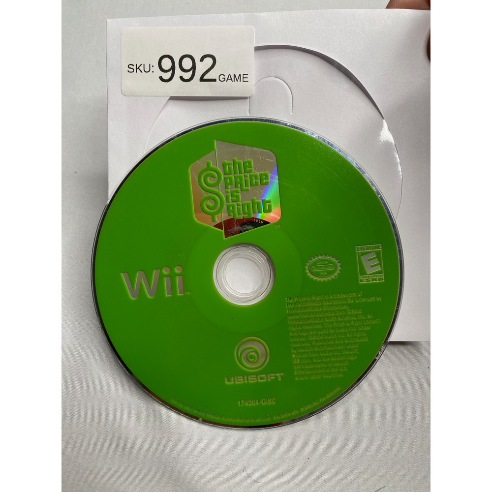The Price Is Right Nintendo Wii Game